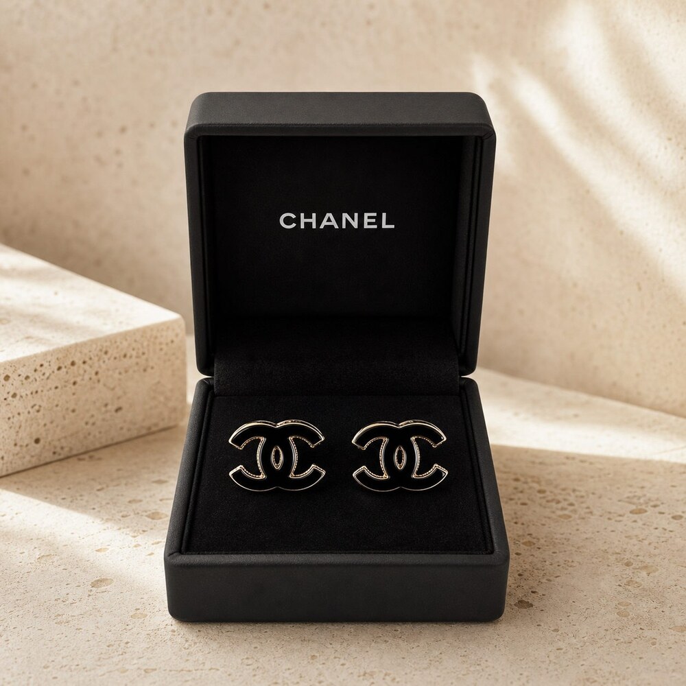 CHANEL Classic Parisian Earrings Style 38 | New with Box - Picture 7 of 9
